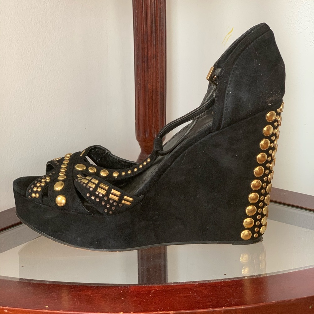 Vince Camuto Studded Wedge